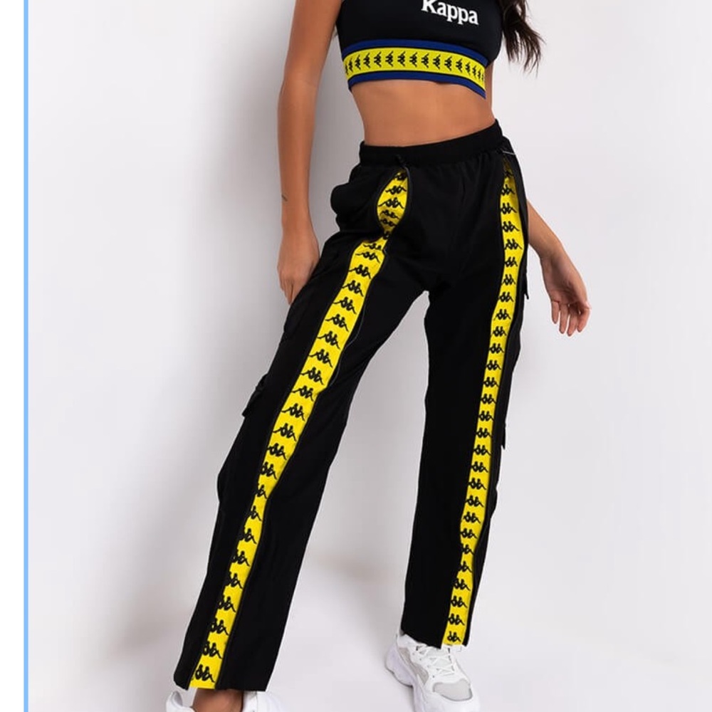 Kappa zip detail cargo jogger